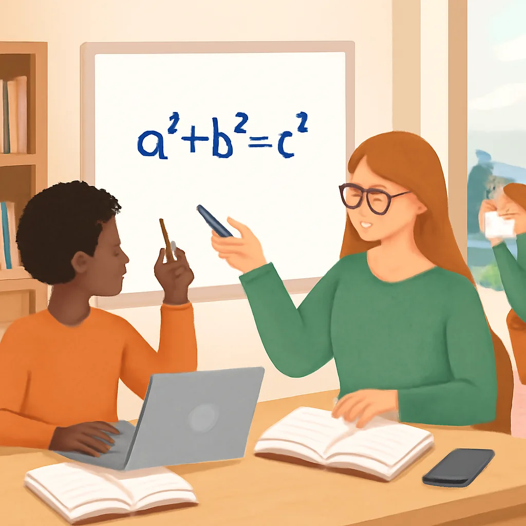 Korepetitoriaus pamoka Joniškyje iliustracija – draugiška ir edukacinė aplinka