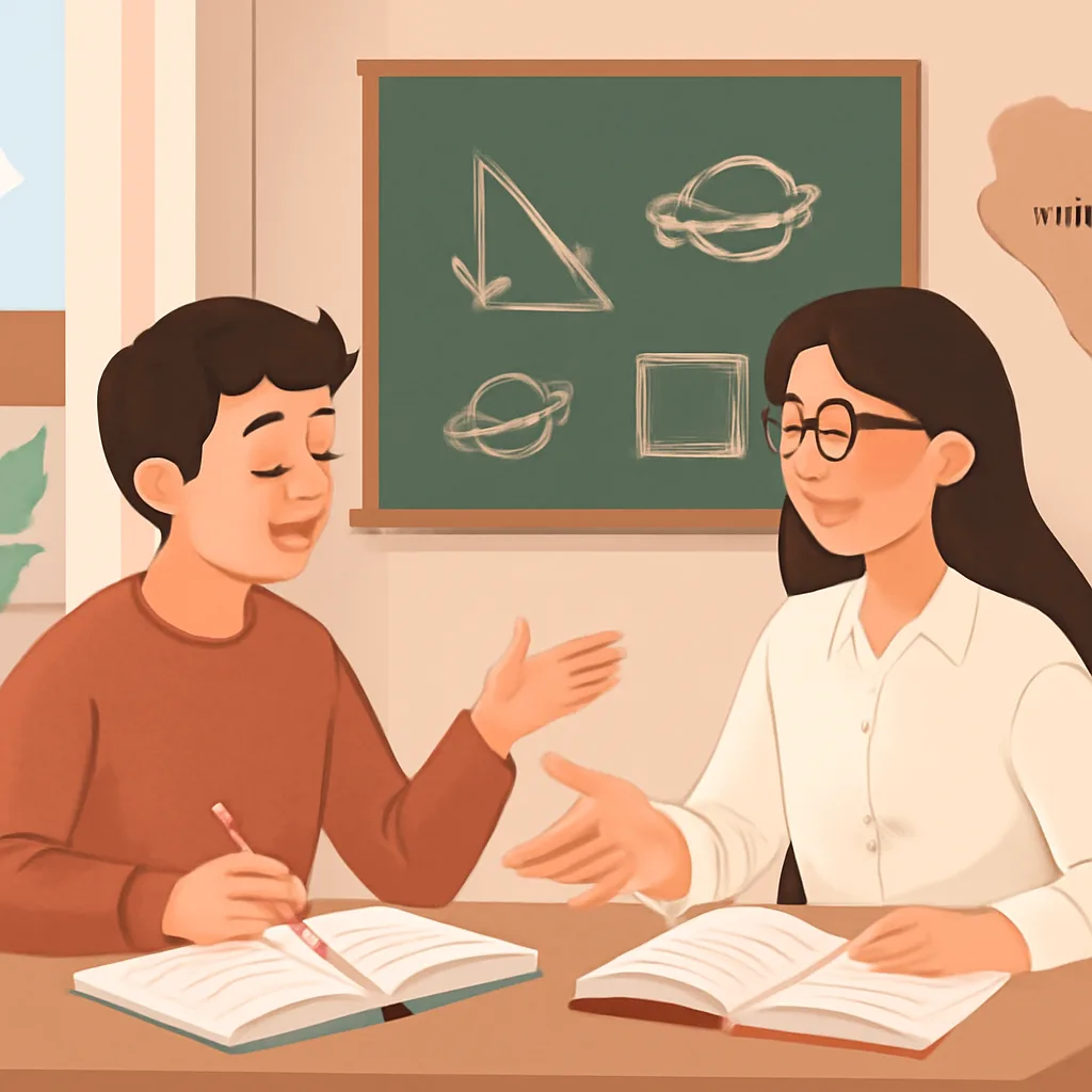Draugiška korepetitoriaus ir mokinio scena Tauragėje, edukacinė nuotaika